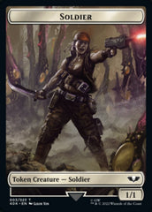 Soldier (003) // Sicarian Infiltrator Double-Sided Token [Warhammer 40,000 Tokens] | Deep Dive Games St. Marys