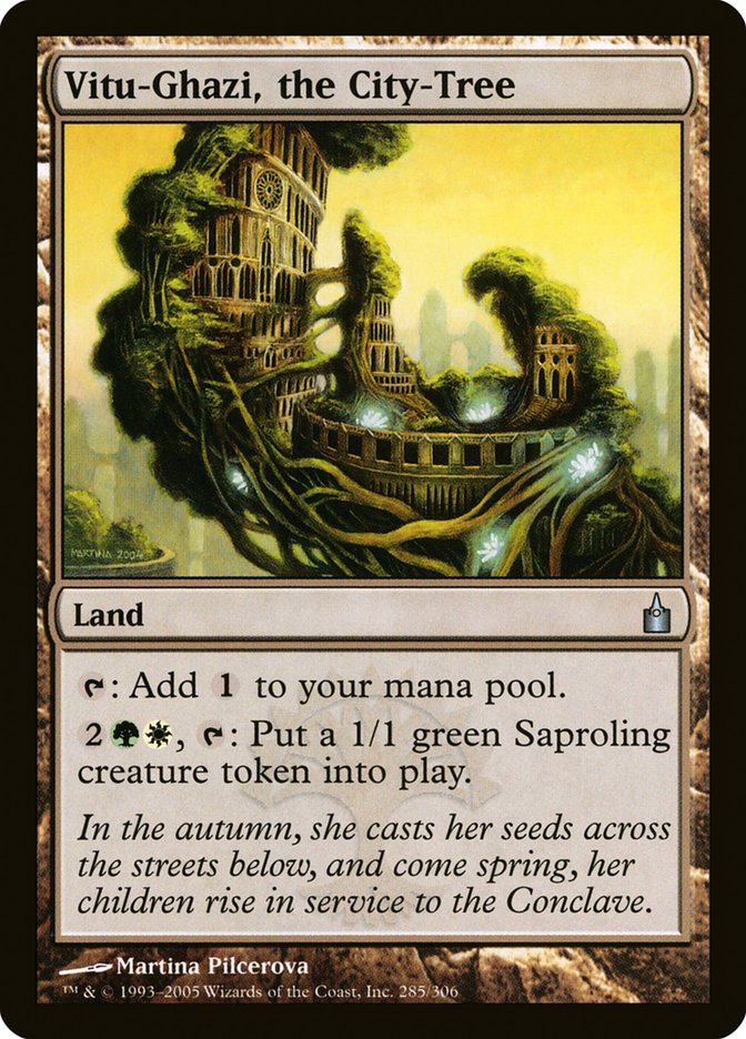 Vitu-Ghazi, the City-Tree [Ravnica: City of Guilds] | Deep Dive Games St. Marys
