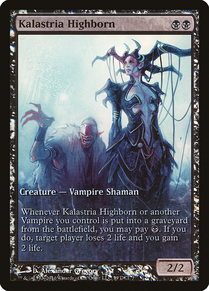 Kalastria Highborn (Game Day) (Extended Art) [Worldwake Prerelease Promos] | Deep Dive Games St. Marys