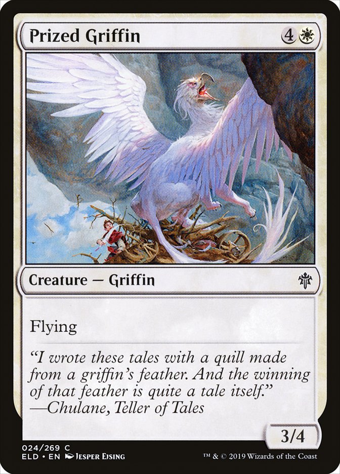 Prized Griffin [Throne of Eldraine] | Deep Dive Games St. Marys