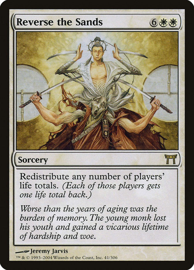Reverse the Sands [Champions of Kamigawa] | Deep Dive Games St. Marys