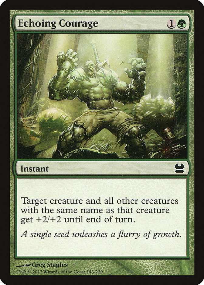 Echoing Courage [Modern Masters] | Deep Dive Games St. Marys