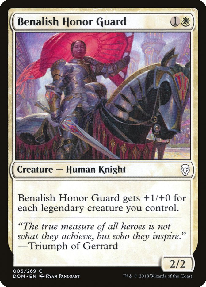 Benalish Honor Guard [Dominaria] | Deep Dive Games St. Marys