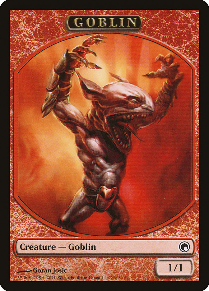 Goblin Token [Scars of Mirrodin Tokens] | Deep Dive Games St. Marys