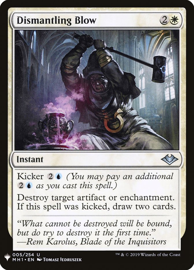 Dismantling Blow [Mystery Booster] | Deep Dive Games St. Marys