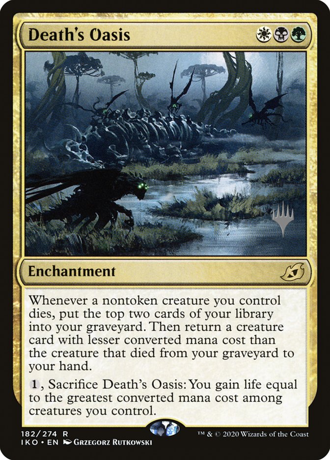 Death's Oasis (Promo Pack) [Ikoria: Lair of Behemoths Promos] | Deep Dive Games St. Marys