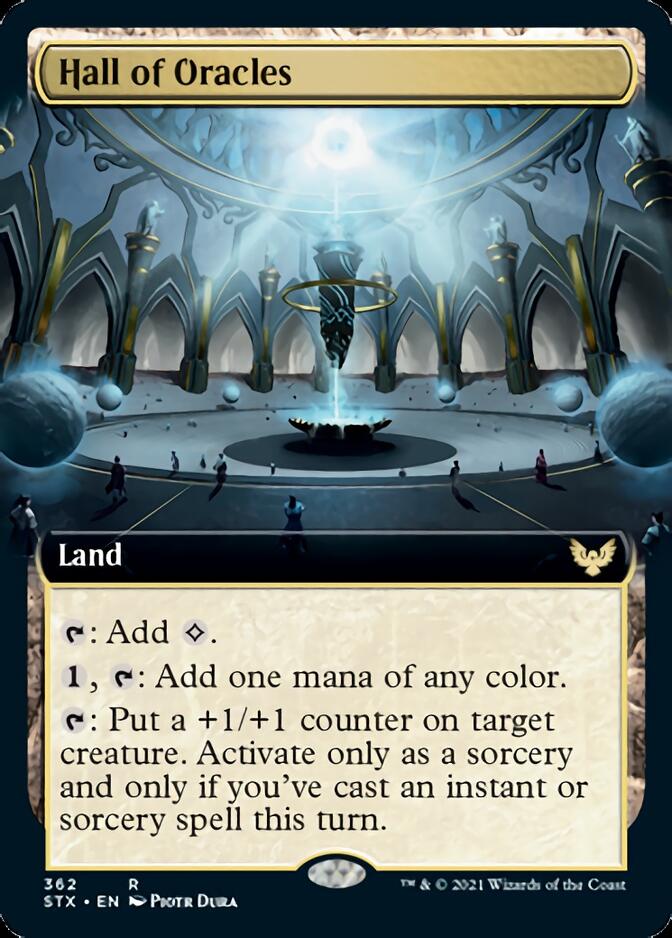 Hall of Oracles (Extended Art) [Strixhaven: School of Mages] | Deep Dive Games St. Marys