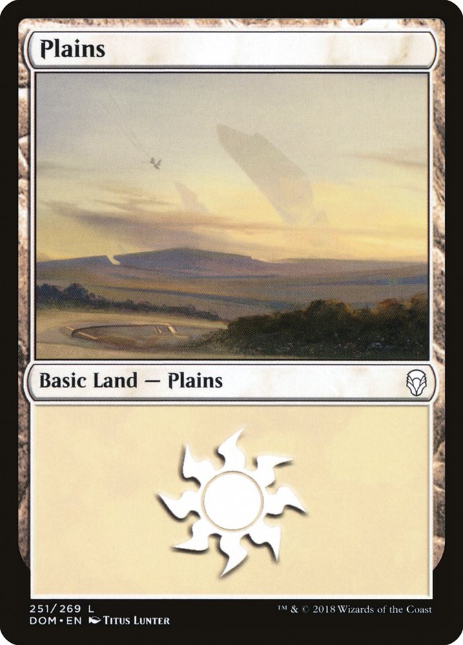 Plains (251) [Dominaria] | Deep Dive Games St. Marys