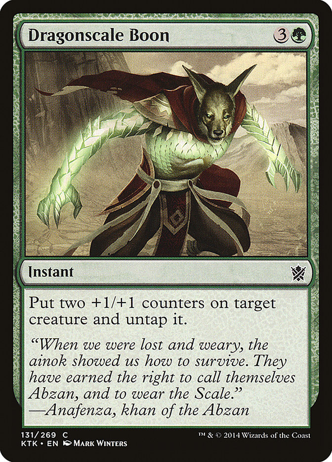 Dragonscale Boon [Khans of Tarkir] | Deep Dive Games St. Marys