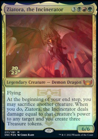 Ziatora, the Incinerator [Streets of New Capenna Prerelease Promos] | Deep Dive Games St. Marys