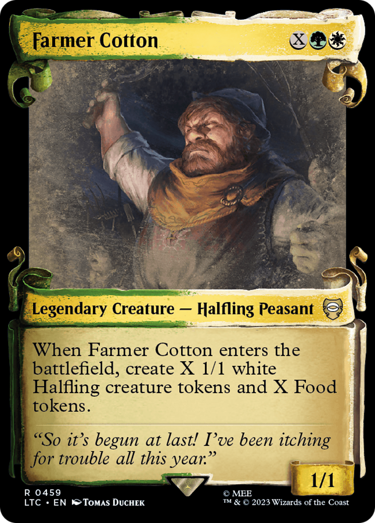 Farmer Cotton [The Lord of the Rings: Tales of Middle-Earth Commander Showcase Scrolls] | Deep Dive Games St. Marys