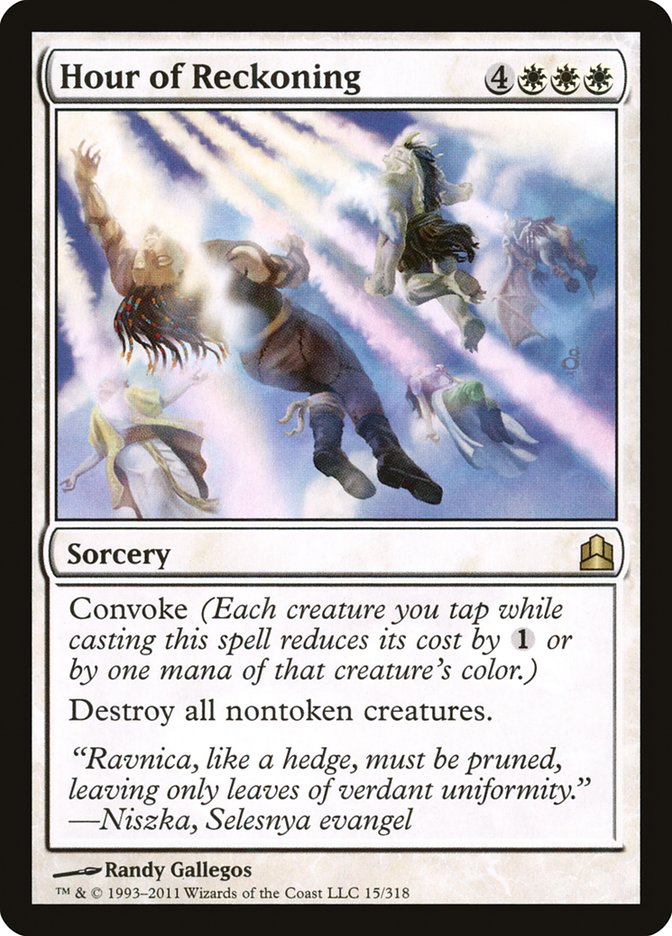 Hour of Reckoning [Commander 2011] | Deep Dive Games St. Marys