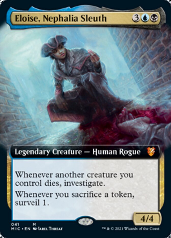 Eloise, Nephalia Sleuth (Extended Art) [Innistrad: Midnight Hunt Commander] | Deep Dive Games St. Marys