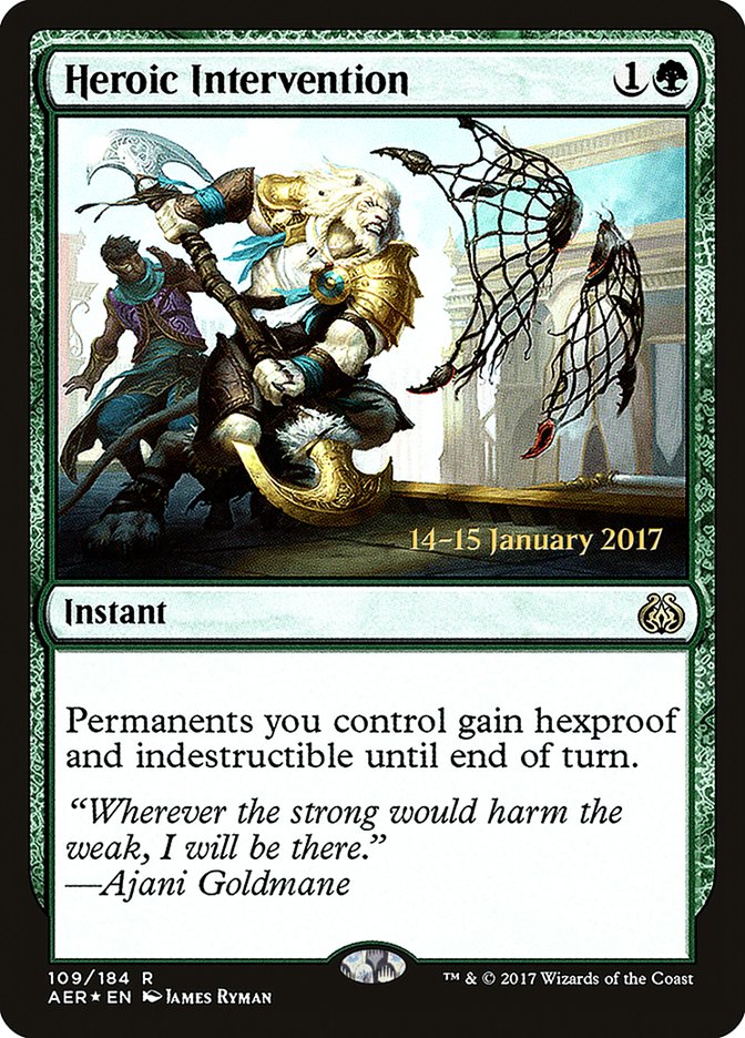 Heroic Intervention [Aether Revolt Prerelease Promos] | Deep Dive Games St. Marys