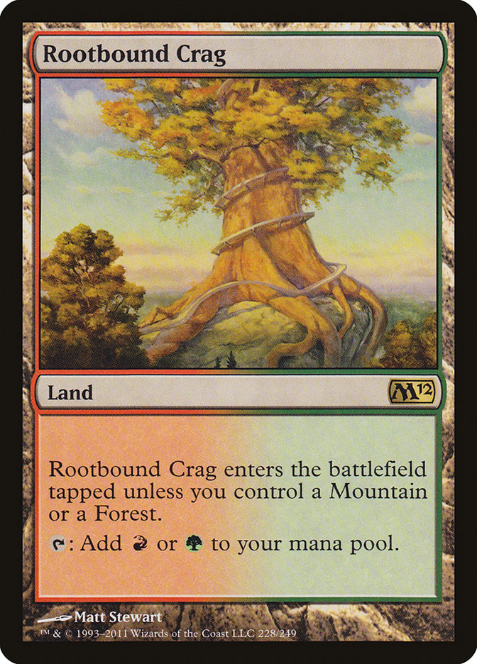 Rootbound Crag [Magic 2012] | Deep Dive Games St. Marys