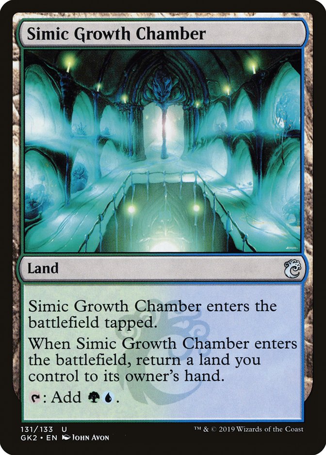 Simic Growth Chamber [Ravnica Allegiance Guild Kit] | Deep Dive Games St. Marys