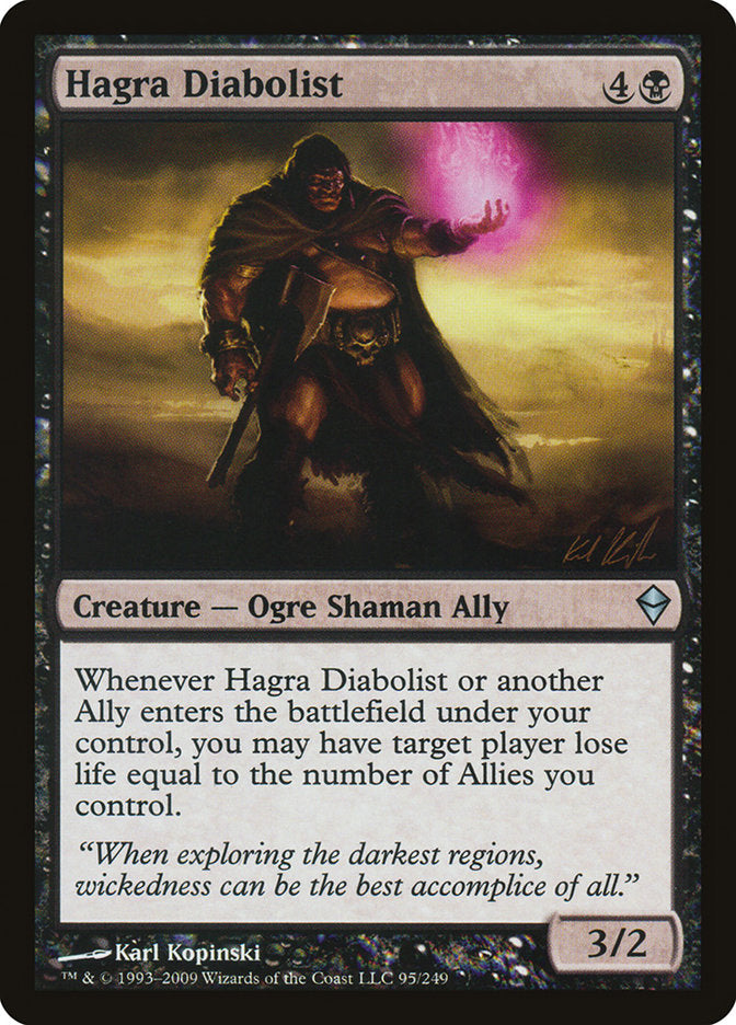 Hagra Diabolist [Zendikar] | Deep Dive Games St. Marys