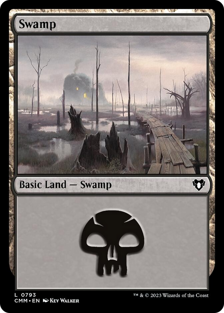 Swamp (793) [Commander Masters] | Deep Dive Games St. Marys