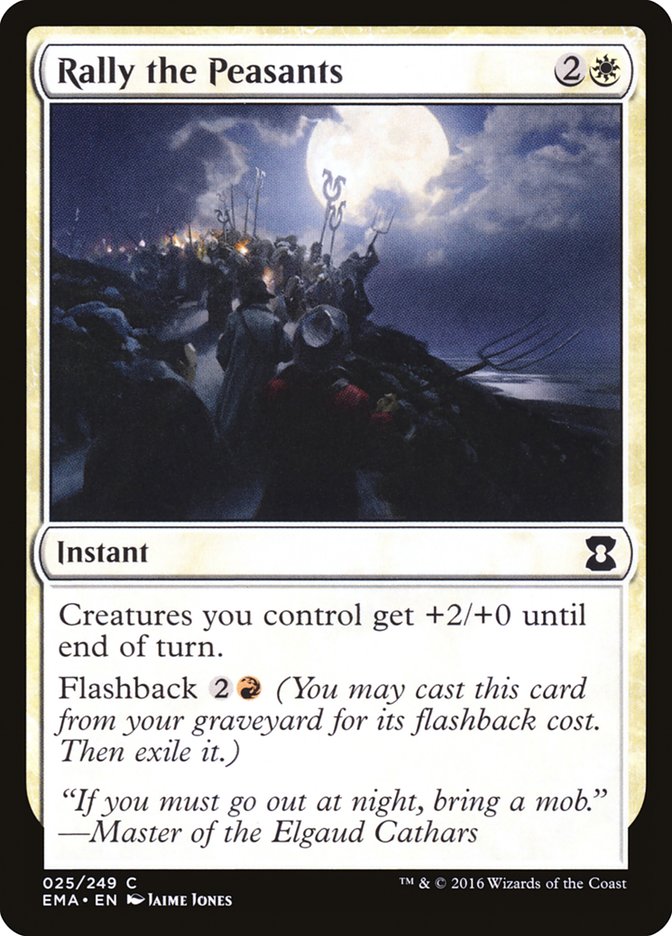 Rally the Peasants [Eternal Masters] | Deep Dive Games St. Marys