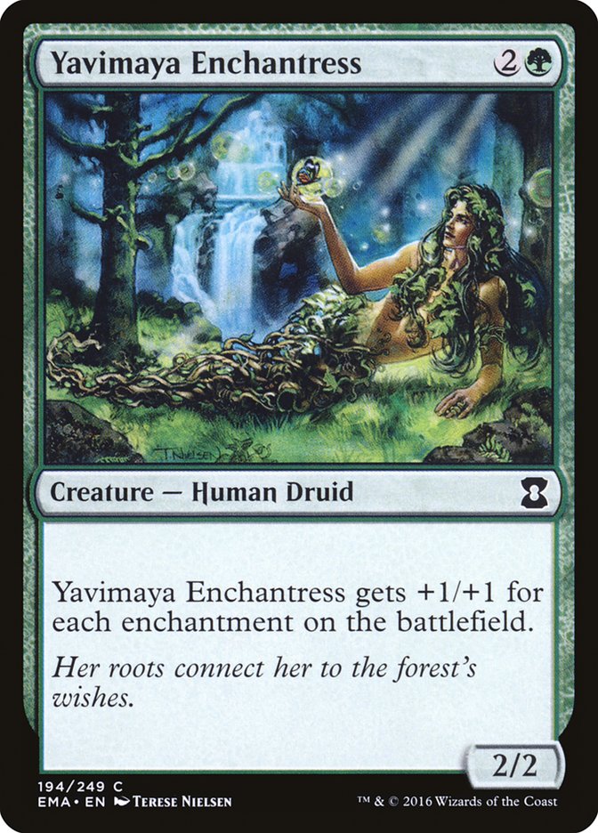 Yavimaya Enchantress [Eternal Masters] | Deep Dive Games St. Marys