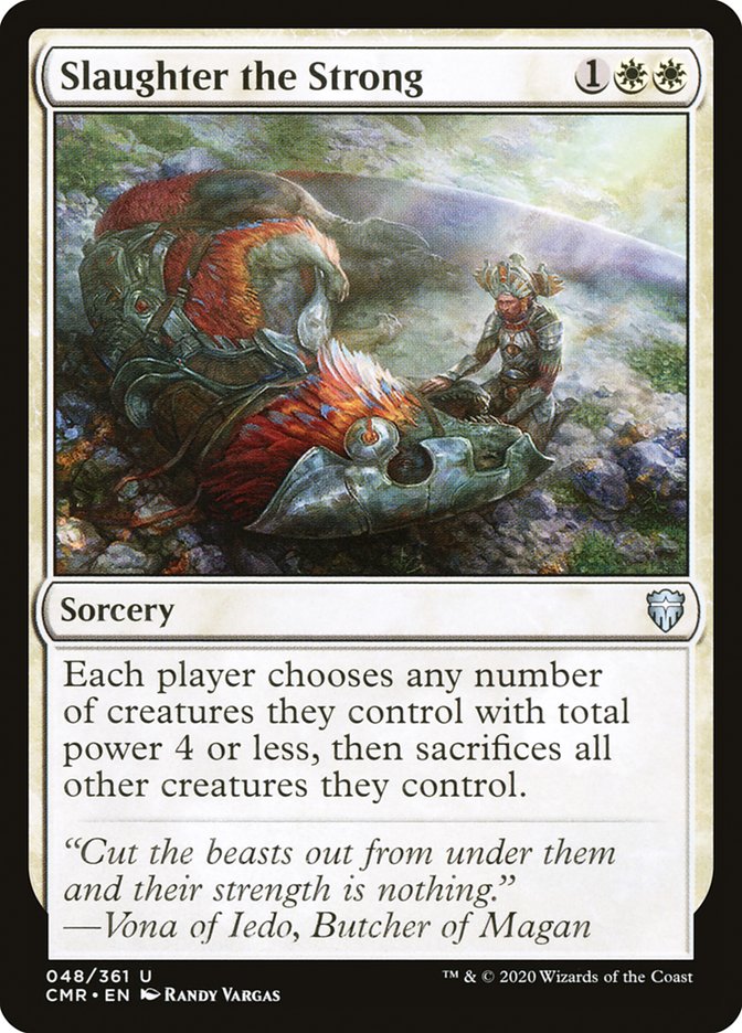Slaughter the Strong [Commander Legends] | Deep Dive Games St. Marys