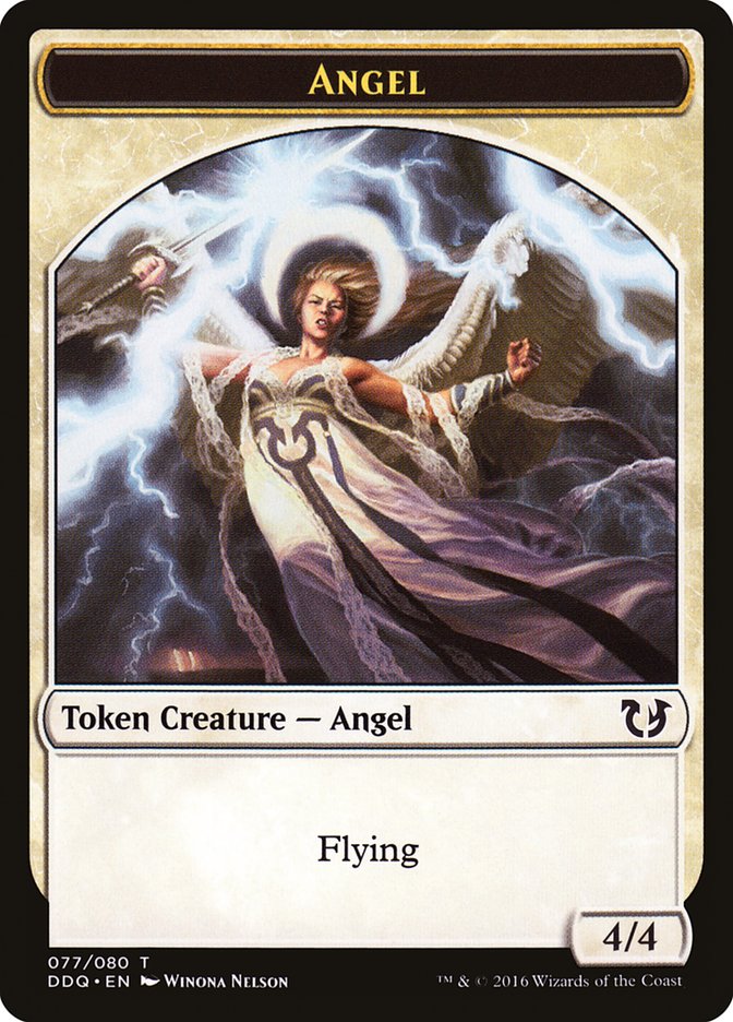 Angel Token [Duel Decks: Blessed vs. Cursed] | Deep Dive Games St. Marys