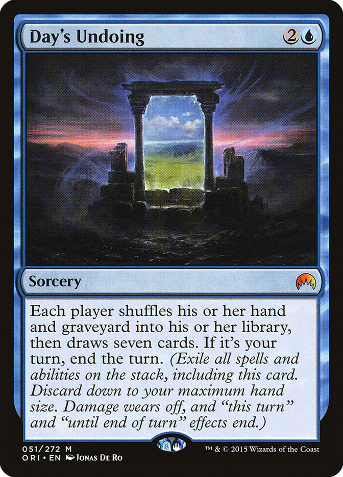 Day's Undoing [Magic Origins] | Deep Dive Games St. Marys