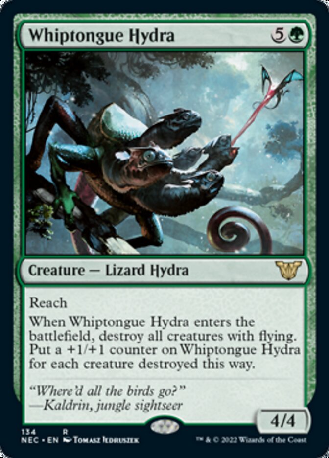 Whiptongue Hydra [Kamigawa: Neon Dynasty Commander] | Deep Dive Games St. Marys