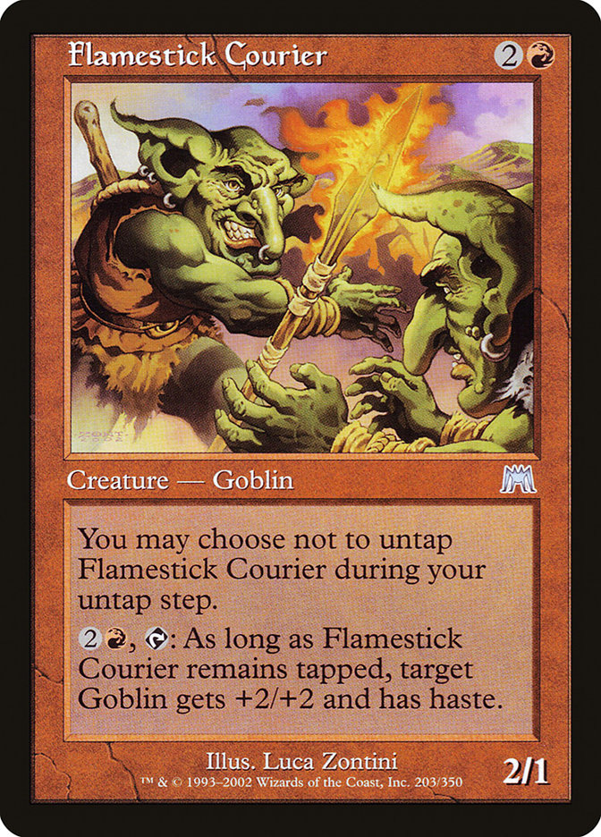 Flamestick Courier [Onslaught] | Deep Dive Games St. Marys