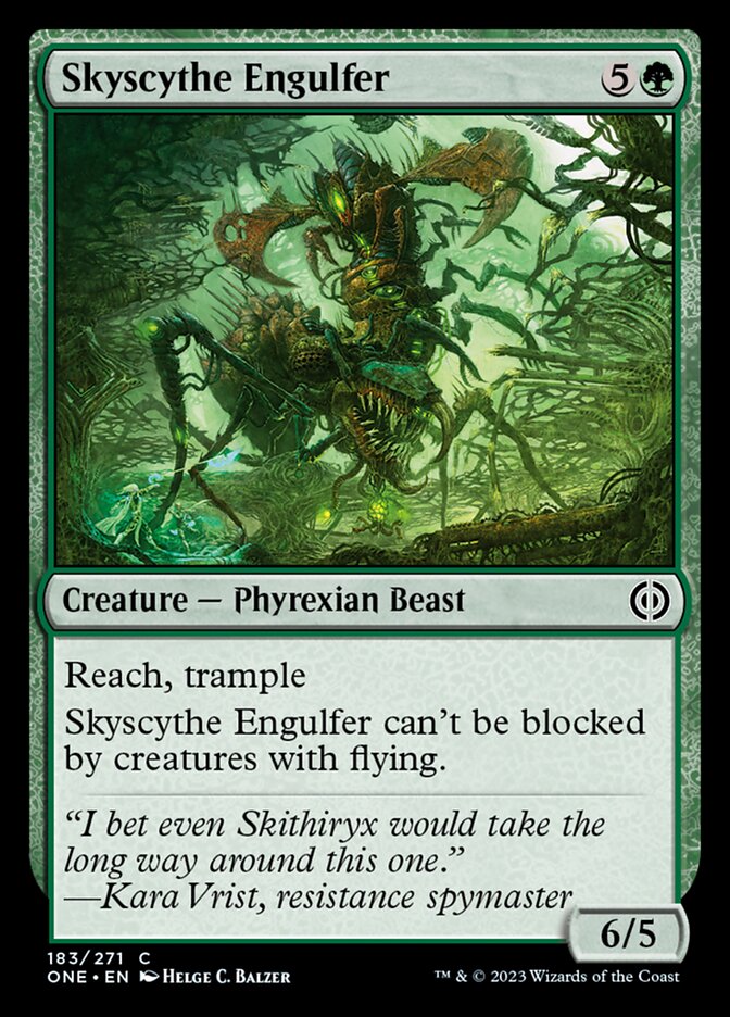 Skyscythe Engulfer [Phyrexia: All Will Be One] | Deep Dive Games St. Marys