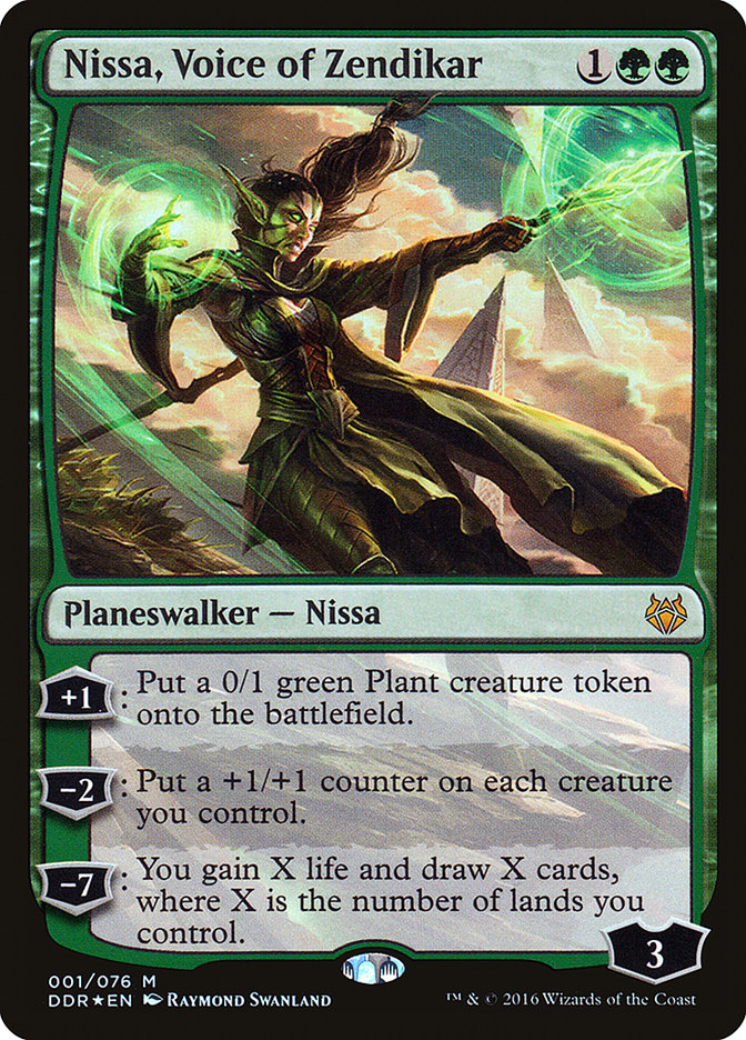 Nissa, Voice of Zendikar [Duel Decks: Nissa vs. Ob Nixilis] | Deep Dive Games St. Marys