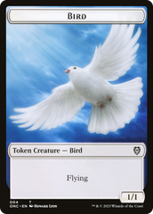 Bird // Cat Double-Sided Token [Phyrexia: All Will Be One Commander Tokens] | Deep Dive Games St. Marys