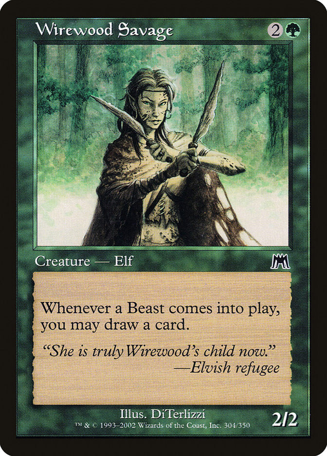Wirewood Savage [Onslaught] | Deep Dive Games St. Marys