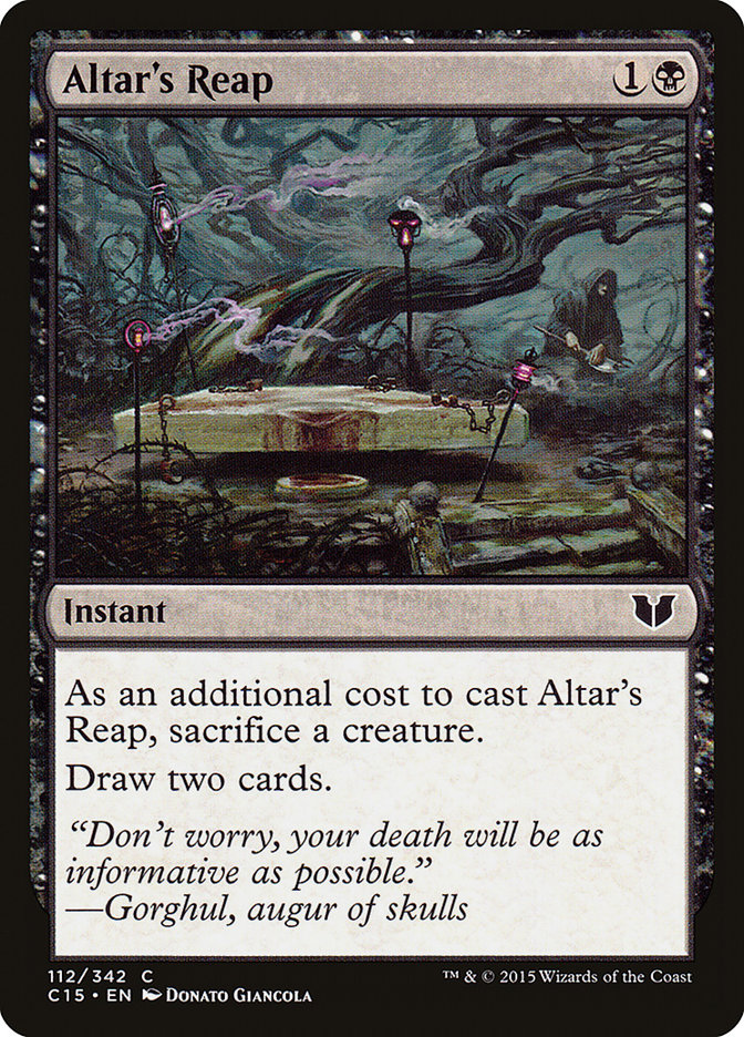 Altar's Reap [Commander 2015] | Deep Dive Games St. Marys