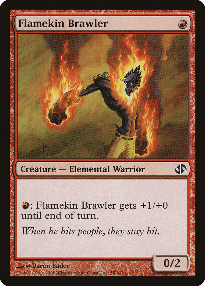 Flamekin Brawler [Duel Decks: Jace vs. Chandra] | Deep Dive Games St. Marys