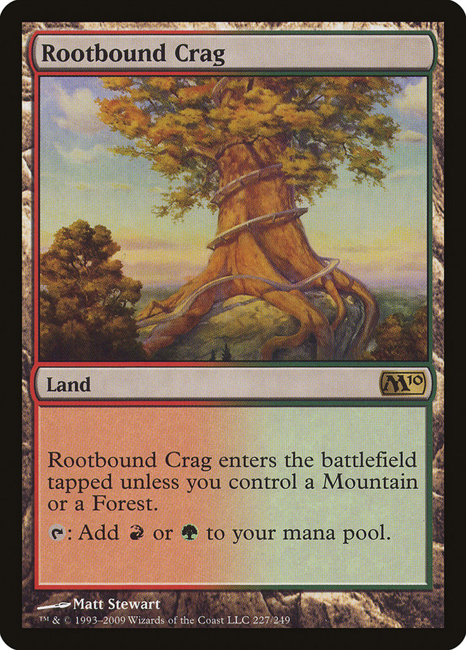 Rootbound Crag [Magic 2010] | Deep Dive Games St. Marys