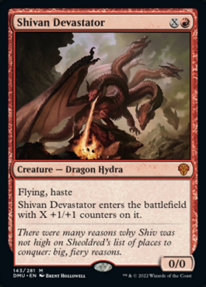 Shivan Devastator [Dominaria United] | Deep Dive Games St. Marys