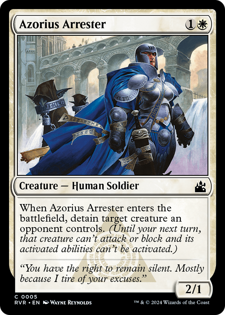 Azorius Arrester [Ravnica Remastered] | Deep Dive Games St. Marys