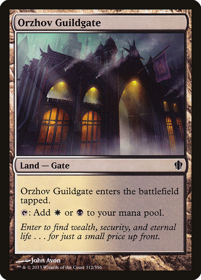 Orzhov Guildgate [Commander 2013] | Deep Dive Games St. Marys