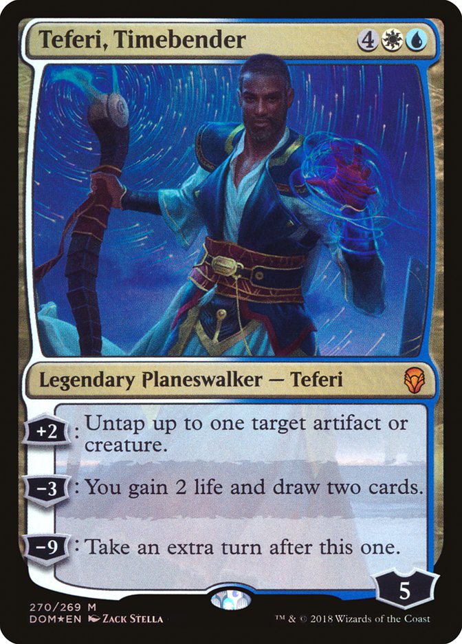 Teferi, Timebender [Dominaria] | Deep Dive Games St. Marys