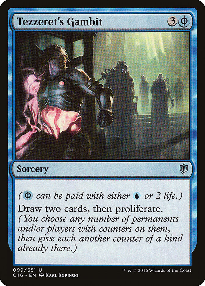 Tezzeret's Gambit [Commander 2016] | Deep Dive Games St. Marys