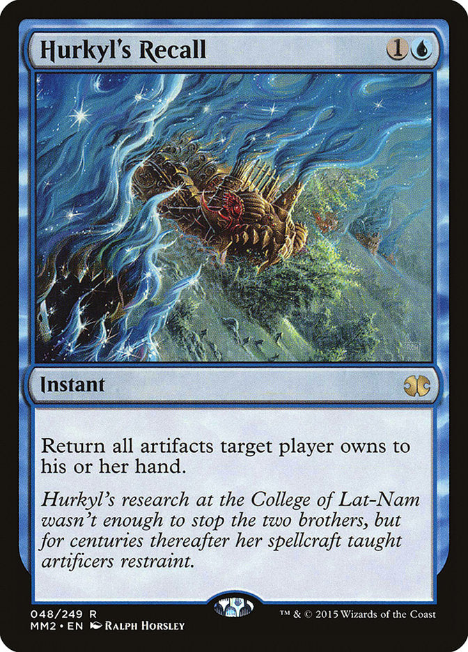 Hurkyl's Recall [Modern Masters 2015] | Deep Dive Games St. Marys
