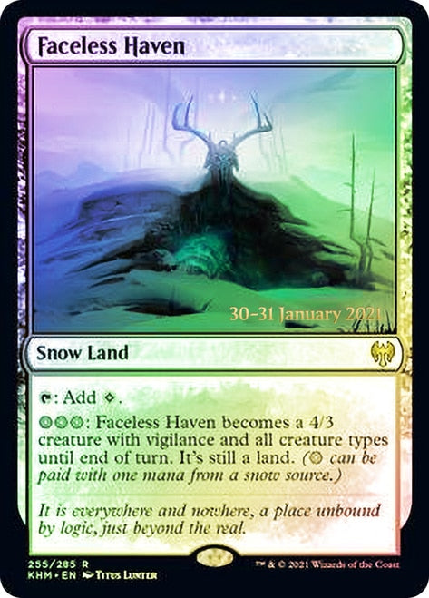 Faceless Haven [Kaldheim Prerelease Promos] | Deep Dive Games St. Marys