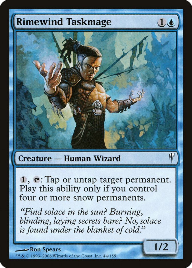Rimewind Taskmage [Coldsnap] | Deep Dive Games St. Marys