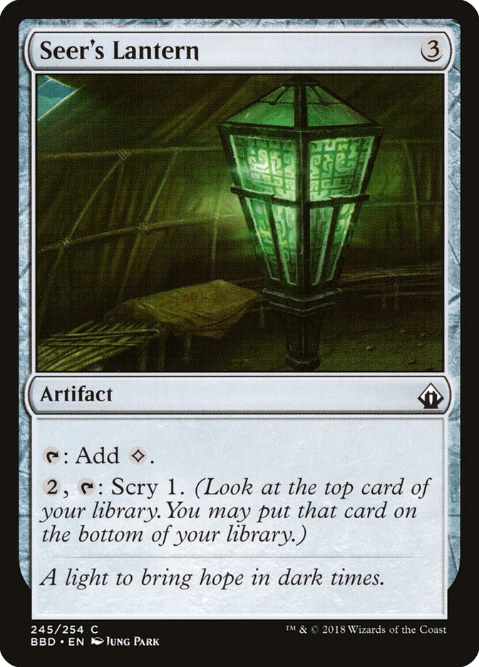 Seer's Lantern [Battlebond] | Deep Dive Games St. Marys