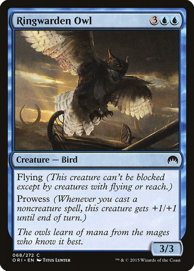 Ringwarden Owl [Magic Origins] | Deep Dive Games St. Marys