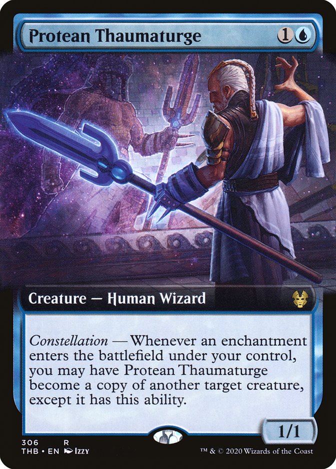 Protean Thaumaturge (Extended Art) [Theros Beyond Death] | Deep Dive Games St. Marys