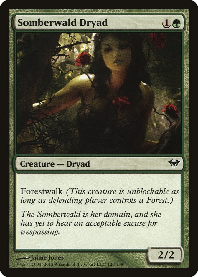 Somberwald Dryad [Dark Ascension] | Deep Dive Games St. Marys