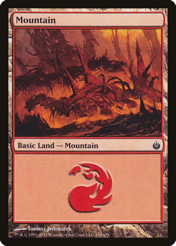 Mountain (152) [Mirrodin Besieged] | Deep Dive Games St. Marys