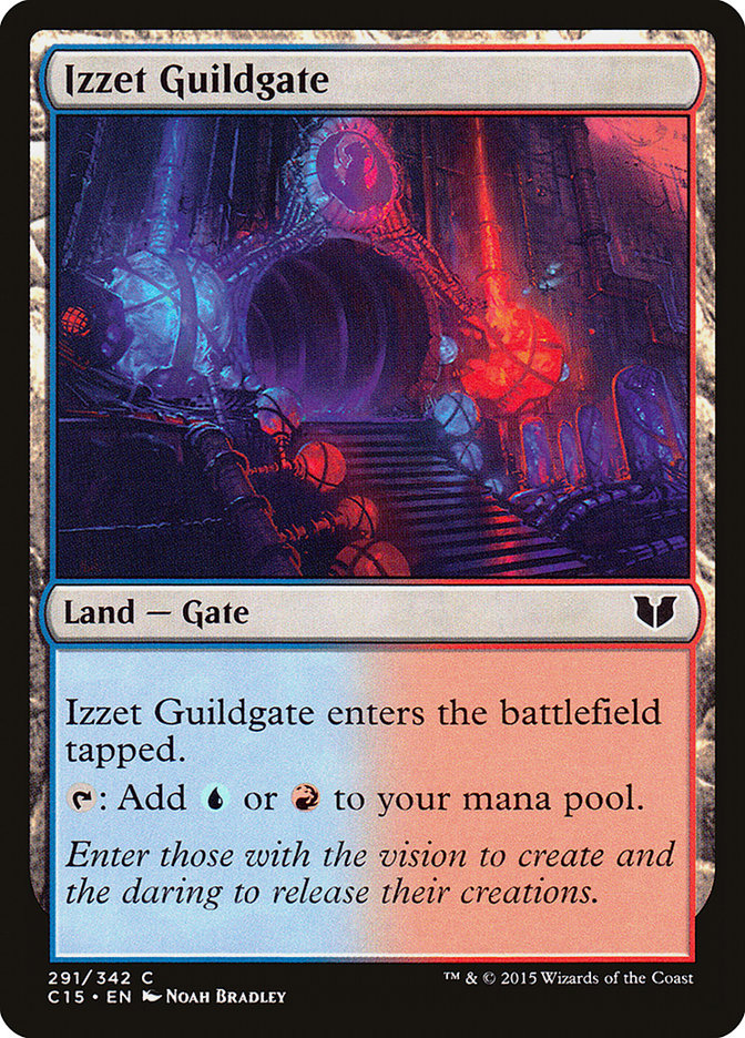 Izzet Guildgate [Commander 2015] | Deep Dive Games St. Marys